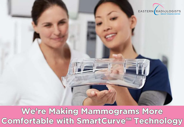 SmartCurve® comfortable mammogram